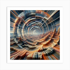 Abstract Fractal Art Art Print