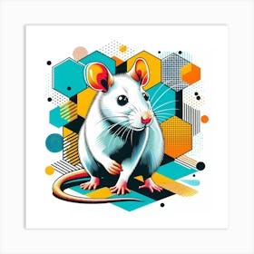 Rat pop 2 Art Print