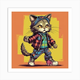 Kitty Cat 1 Art Print