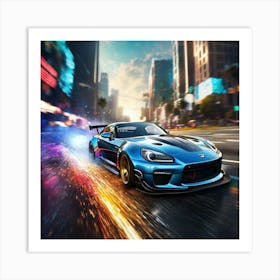 Need For Speed 21 Art Print