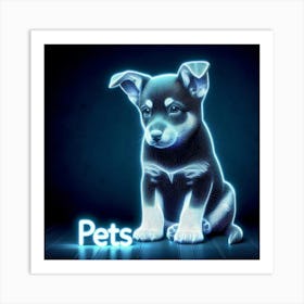 Pets Art Print Art Print