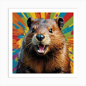 Beaver Art Print