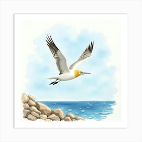 Bird In Flight Art Print