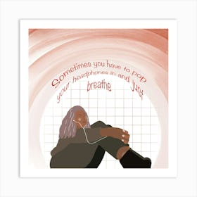 Mental Health Art Print