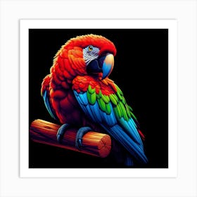 Parrot 3 Art Print