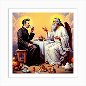 Friedrich and Jahve Art Print