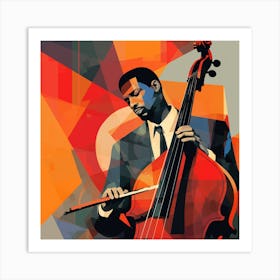 Jazz Musician 1 Art Print