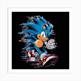 Sonic The Hedgehog Art Print