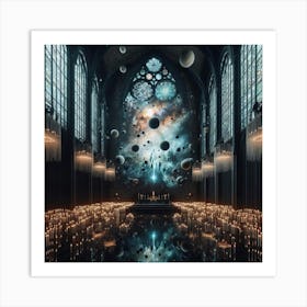 Cathedral Of The Stars 7 Art Print