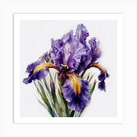 Iris 3 Art Print