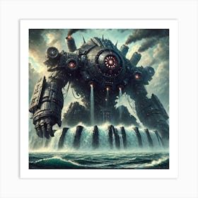 Tidal Juggernaut Art Print