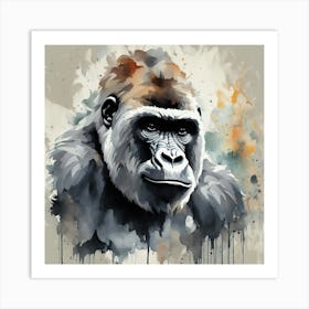 Gorilla 2 Art Print