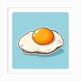 Fried Egg 6 Art Print