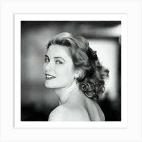 American Actress Grace Kelly Art Print