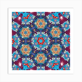 Psychedelic Pattern 3 Art Print