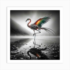 Flamingo 1 Art Print