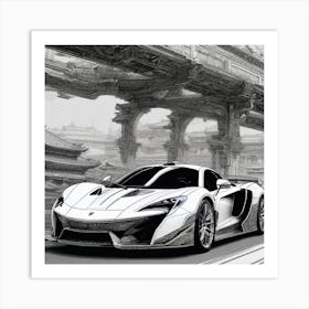 Mclaren P1 77 Art Print