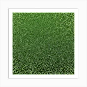 Grass Background 1 Art Print