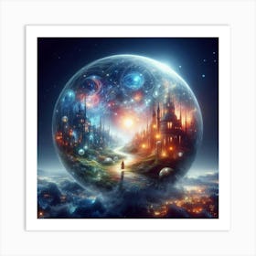 The City in the Bubble Art Print