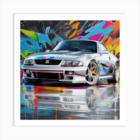 Nissan Gtr 9 Art Print