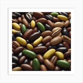 Roasted Coffee Beans 4 Art Print