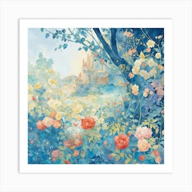 Fairytale Garden Art Print