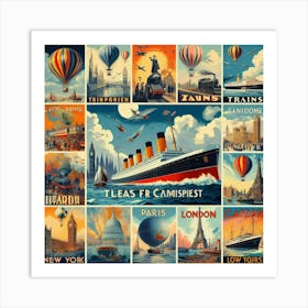 Europe - Jigsaw Puzzle Art Print