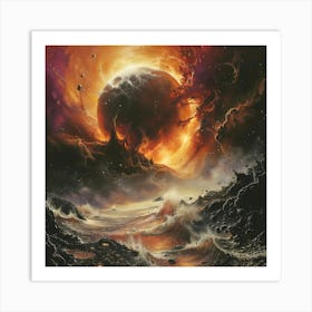 End Of The World, Impressionism And Surrealism Art Print