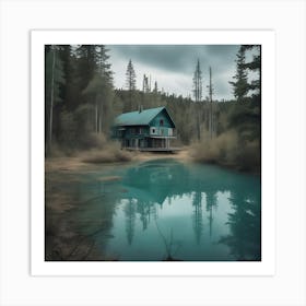 House In The Woods 2 Art Print