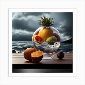 Fruit Bowl Art Print