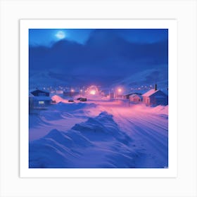 Evening In The Far North II Art Print