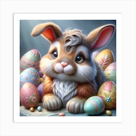 Easter Bunny 4 Art Print