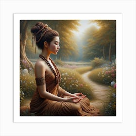 Buddha 11 Art Print