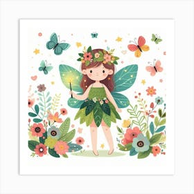 Illustration Fairy 10 Art Print