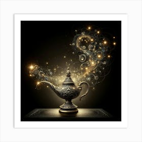 Magic Lamp 4 Art Print