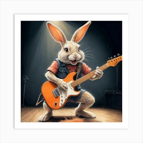 Bunny Rocker 6 Art Print