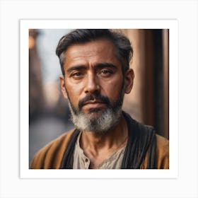 Portrait Of A Man Art Print