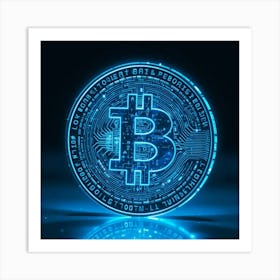 Bitcoin Stock Videos & Royalty-Free Footage Art Print