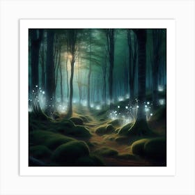 Fairy Forest 5 Art Print