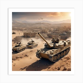 World Of Tanks 1 Art Print