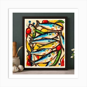 Sardines 1 Art Print