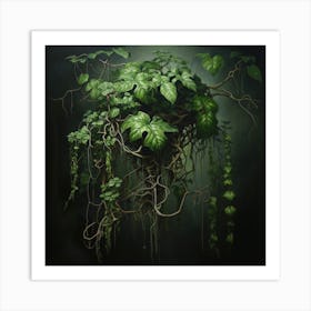 Ferns And Vines Art Print