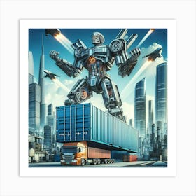 Transformers The Last Knight Art Print