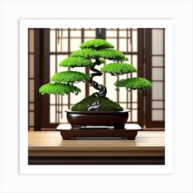 Bonsai Tree 1 Art Print