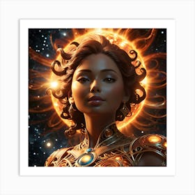 Sun And The Moon Art Print