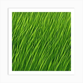 Grass Background 36 Art Print