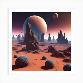 Fantasy Art 75 Art Print