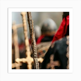 Medieval Knights Art Print