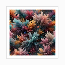 Abstract Background Art Print