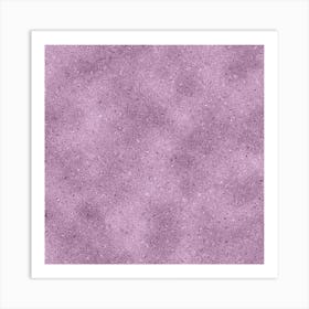 Lavender Glitter Art Print